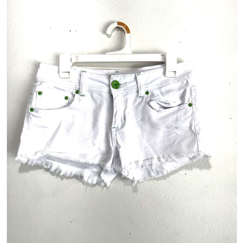 Dollhouse crazy sexy cool denim shorts Low Rise Y2K Retro casual summer womens 9